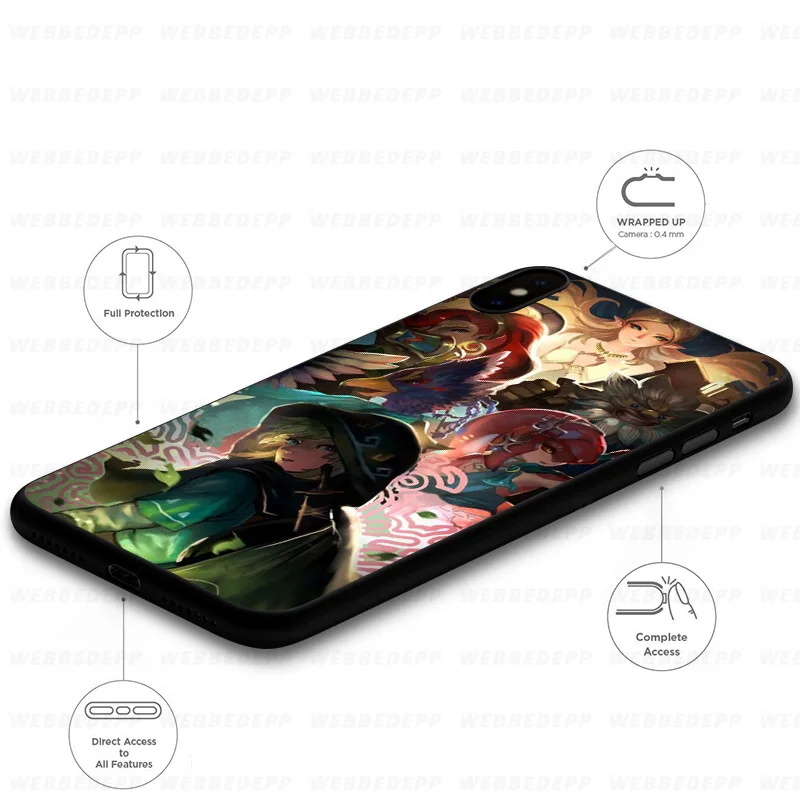Мягкий чехол WEBBEDEPP Legends Of Zelda для Huawei Mate Honor 20 6A 7A 7C 7X 8 9 9X 10 View Lite Pro 30 |