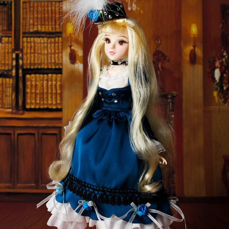 

MM Girl 1/6 BJD Constellation Series 30cm Joint body doll Name is Libra Golden hair