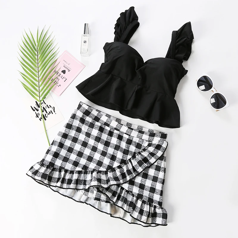 Купальник бикини с эффектом пуш ап и высокой талией|Комбинезоны| |