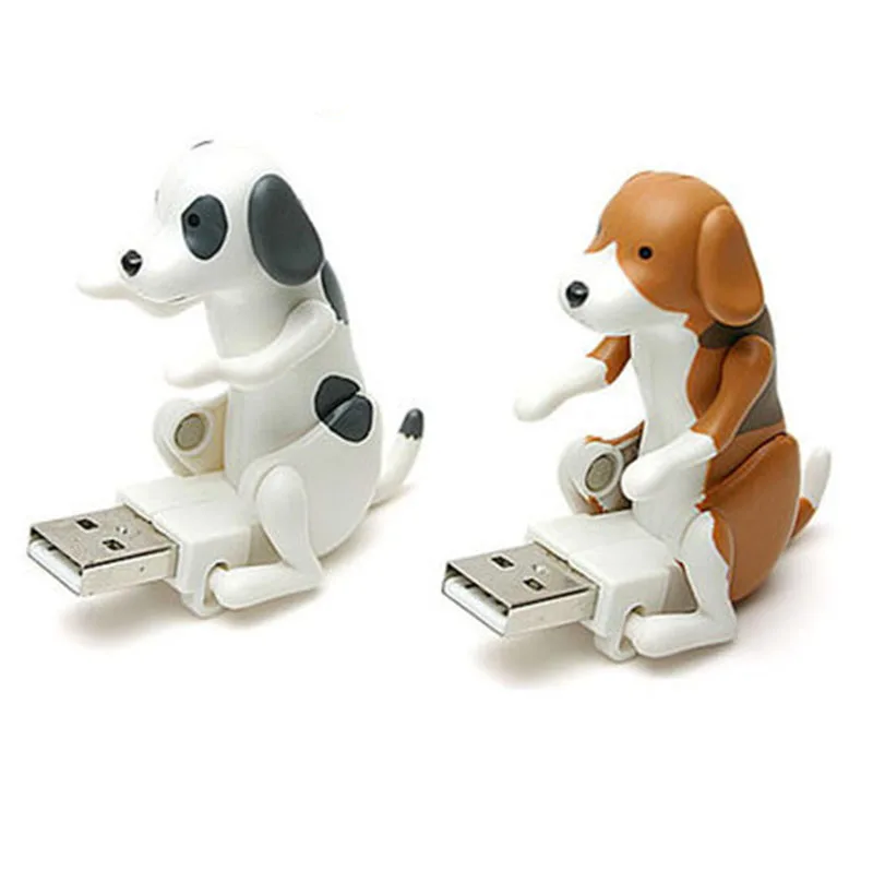 Портативный мини милый USB 2 0 Забавный прыгающее пятно собака Rascal игрушка для