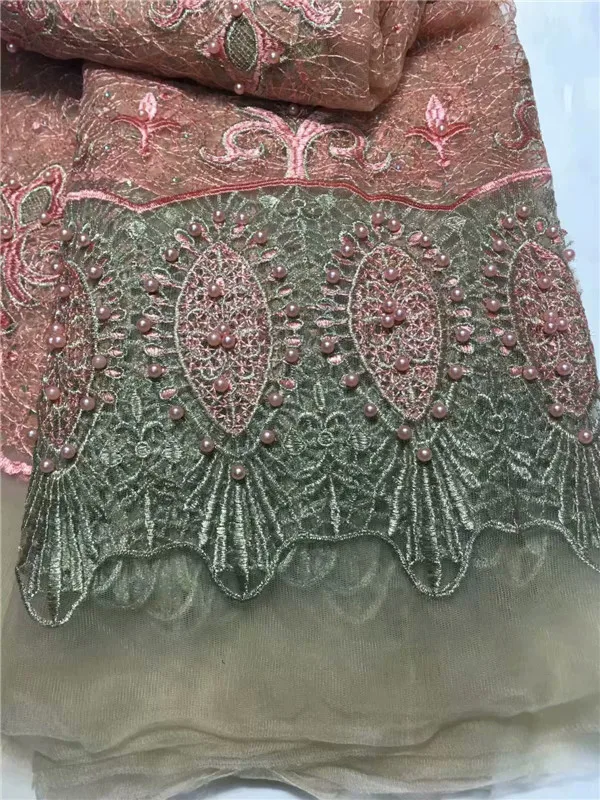 Благородный французский Тюль Кружево Ткань Hihg качество вышивка 2019 Свадебные в