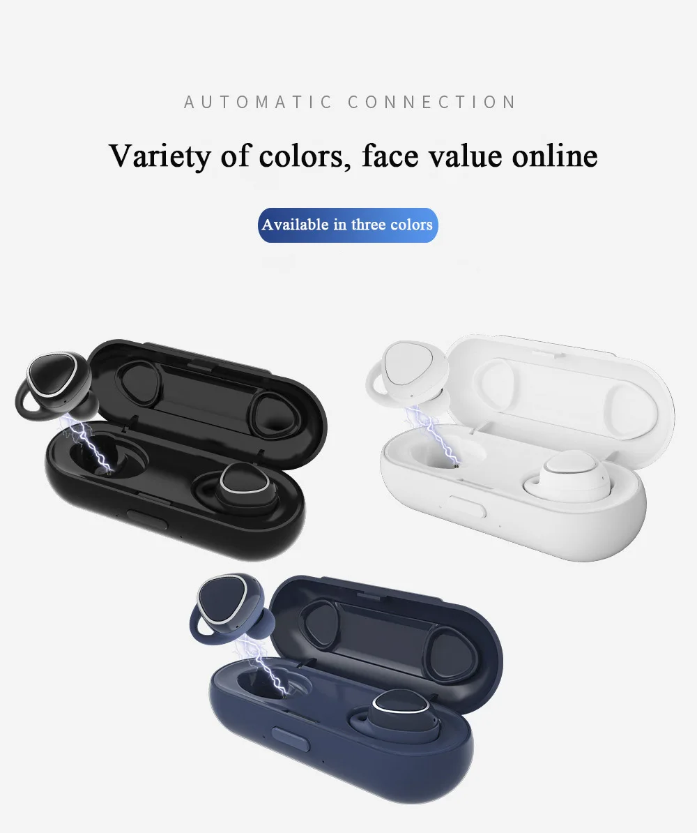 Moloke мини TWS наушники Bluetooth 5,0 спортивная гарнитура беспроводные наушники с зарядным устройством