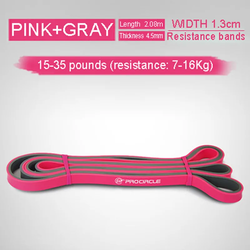 POWER GUIDANCE Латексные упругие бандажи двойного цвета для поддержки брусьев при тренировке фитнеса с резиновыми петлями и бесплатным мешком.