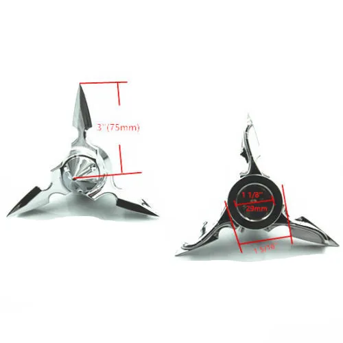2x Крышка гайки передней оси Spun Blade Spinning диаметром 29,5 мм для Harley Electra Road Glide Street Sportster 1200 883 и т. д.
