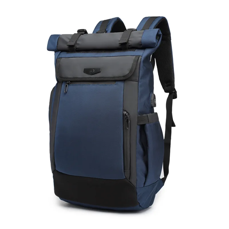 2018 OZUKO New Waterproof Men's Travel Backpack Bag Fashion Casual USB Charging Male Laptop Backpacks for Teenager School Bags | Багаж и