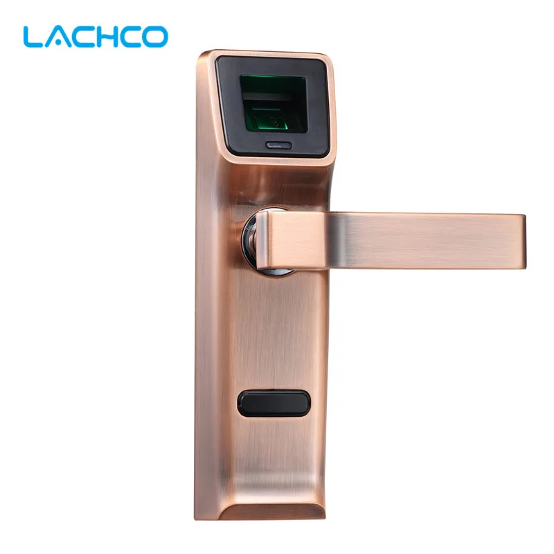 LACHCO биометрический дверной замок с отпечатком пальца интеллектуальный