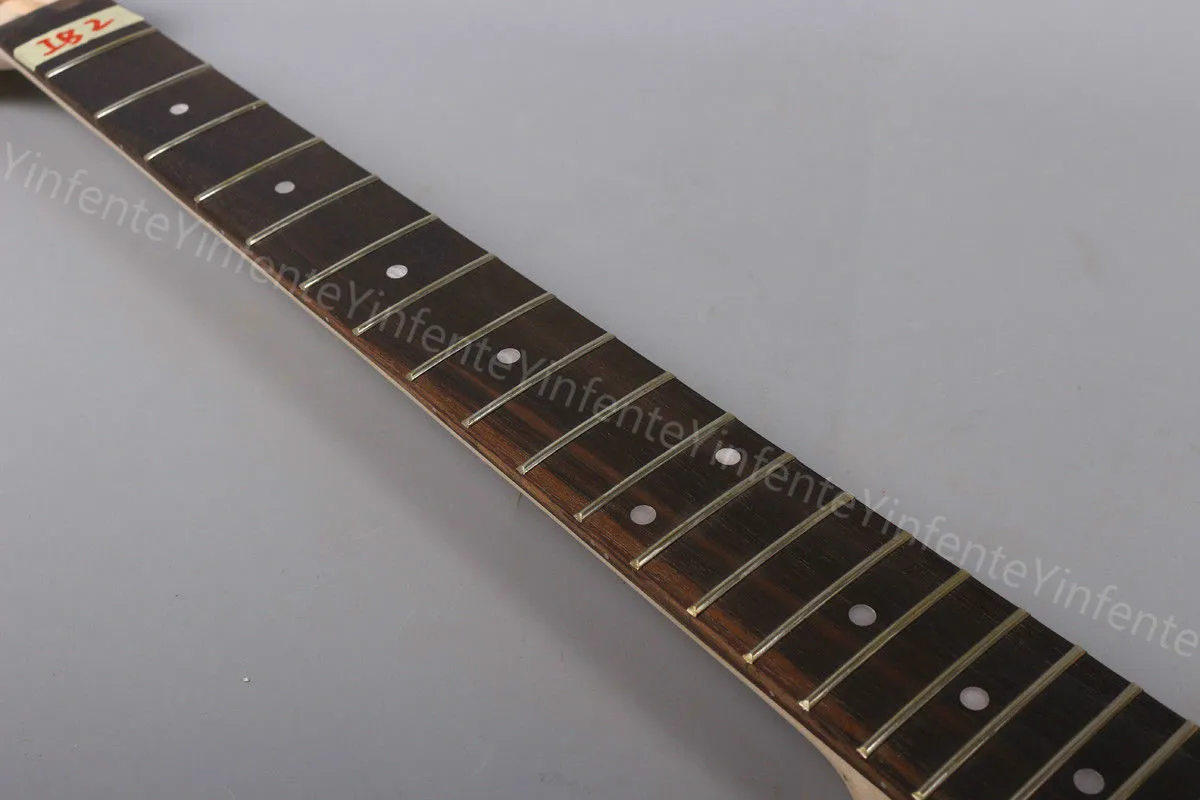 1X electric guitar neck 24fret 25.5inch maple bolt on Diy guitar parts#IB2 enlarge
