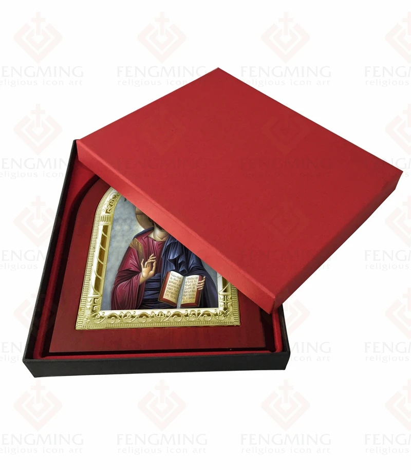 Винтажная Византийская Икона недорогая религиозная картина христианская