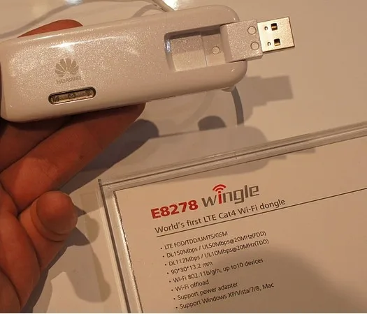 HUAWEI Wingle E8278 150 Мбит/с LTE Cat4 Wi Fi Dongle 603 4G FDD 850/900/1700/1900/2100 МГц TDD 2300 МГц|dongle 4g|fdd ltefdd lte 4g |