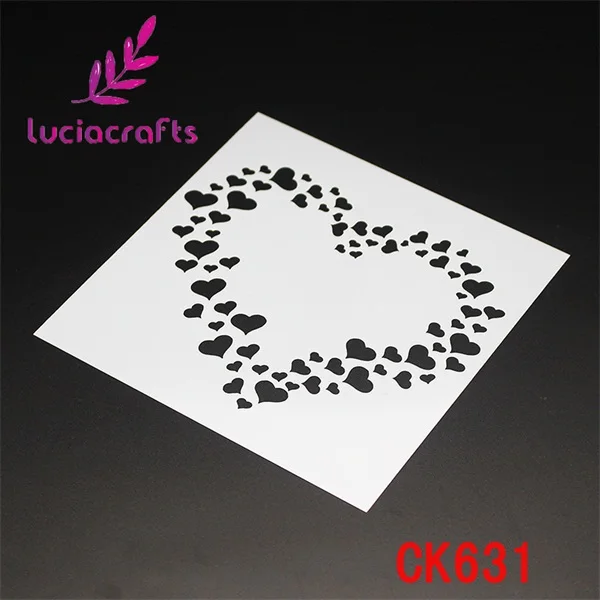 Lucia craft 1 шт. цветок Многослойные трафареты для стены краски Скрапбукинг штамповка тиснение бумажные карты I0512 - Цвет: Style 10  130x130mm