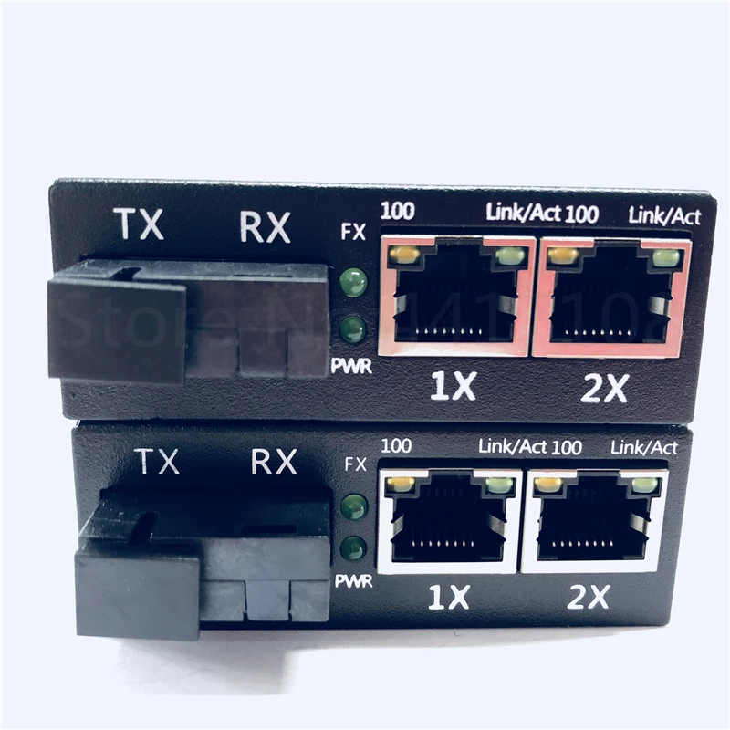 Ethernet-коммутатор 1 пара 2 * RJ45 и SC 10/100 м 20 км | Мобильные телефоны аксессуары