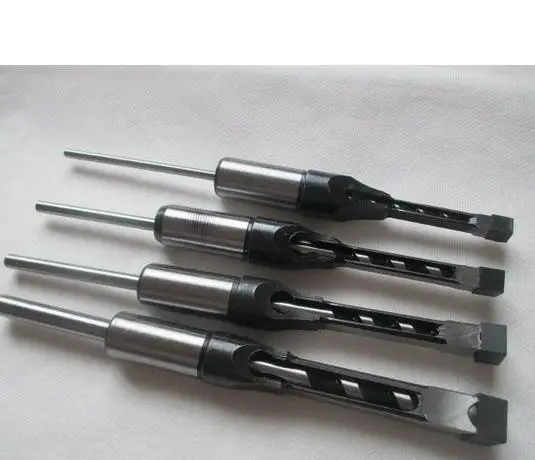 Woodstock Mortising Chisel Set 1/4-to-1/2-Inch 4-Piece bits Drill Square Holes |