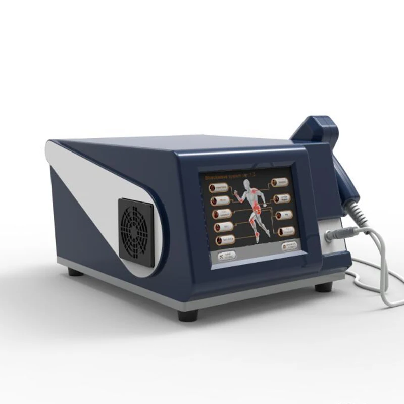 

6 Bar Pneumatic Shock Wave Machine Extracorporeal Shockwave Therapy Pain Relief ED Treatment Physical Pain Therapy Shock Wave