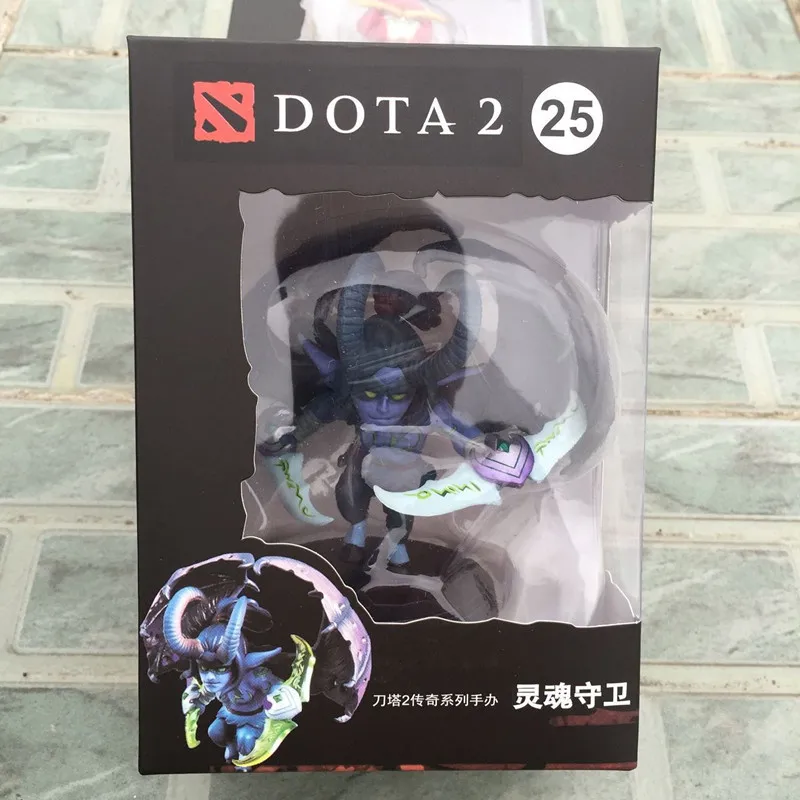 Soul Guard WOW DOTA 2 игровая фигурка Kunkka Lina Pudge queen Tidehunter CM FV ПВХ Фигурки Коллекция dota2 игрушки - Цвет: Soul Guard