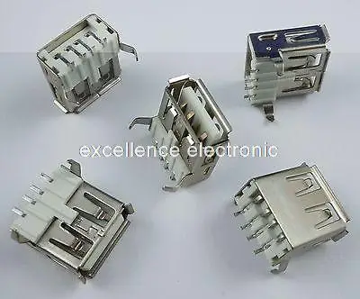50 шт. разъем для USB|angle connector|l connectorangle usb |