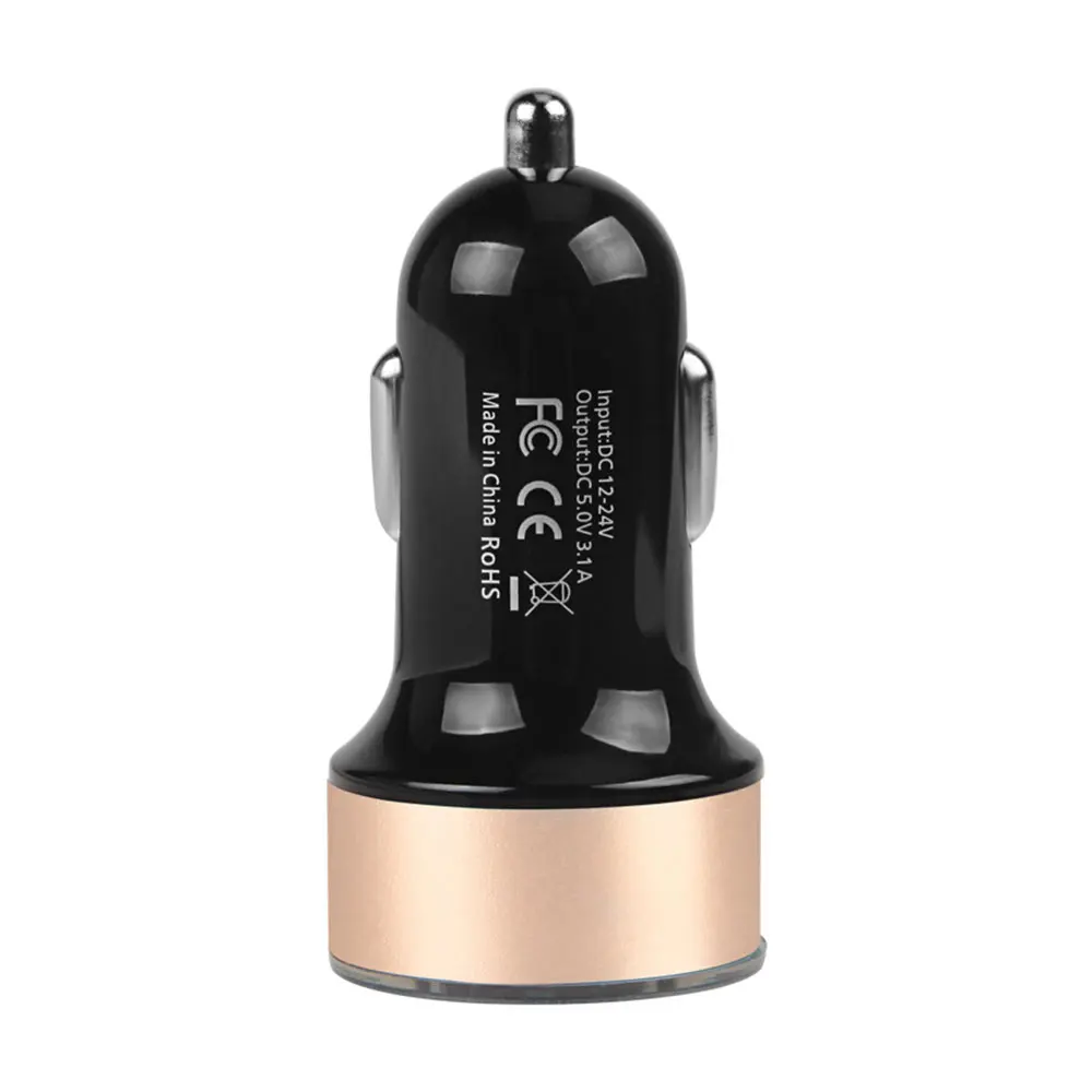 Автомобильное зарядное устройство Vehemo с двумя USB портами и ЖК дисплеем|Адаптер