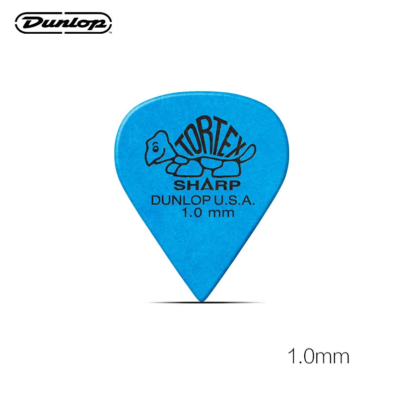 1.0mm Dunlop медиатор для акустической, электро-и бас-гитары, аксессуары для классической гитары 0,73-1,35 мм - Цвет: 1.0mm