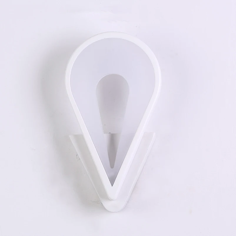 Креативная мода 6 Вт Светодиодные Бра с листьями акриловая прикроватная тумбочка