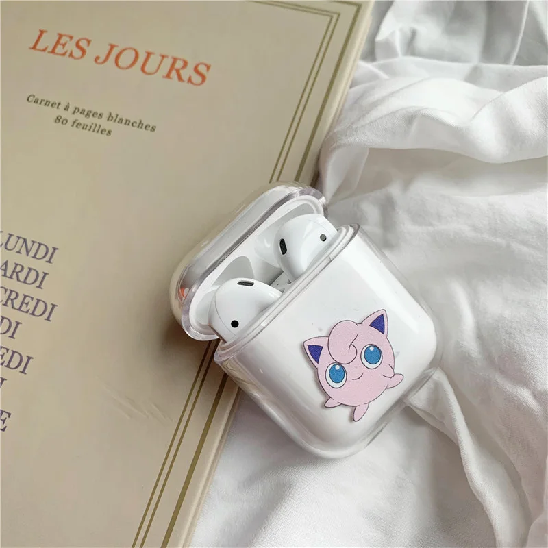 style 4 Чехол для Airpods, модный мультяшный чехол для iphone Airpods, bluetooth-гарнитура, аксессуары для наушников Airpods, прозрачный жесткий чехол s - Цвет: style 4