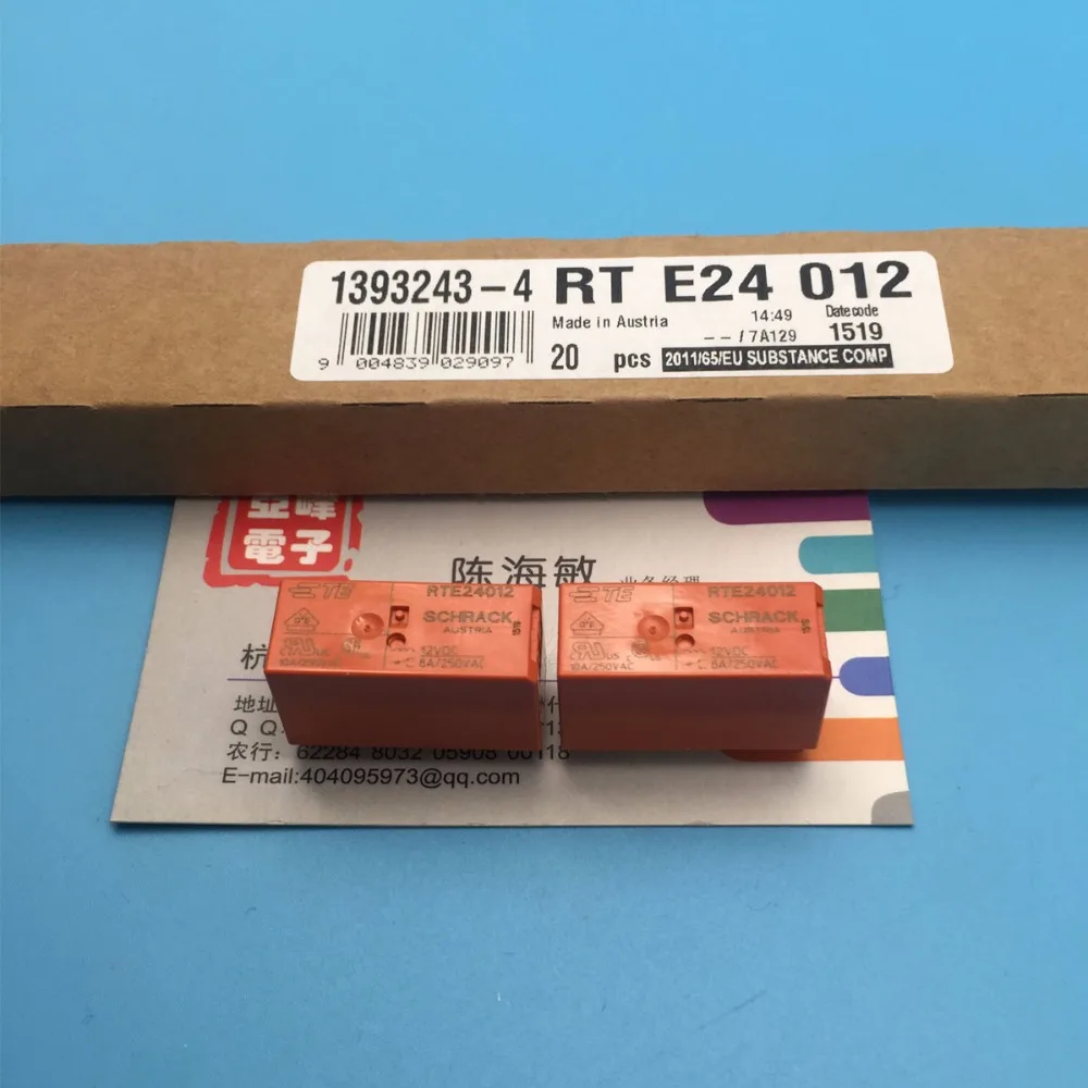10 шт. реле RTE24012 12VDC 8A/250VAC|12vdc relay|relay 12vdcrelay 10pcs |
