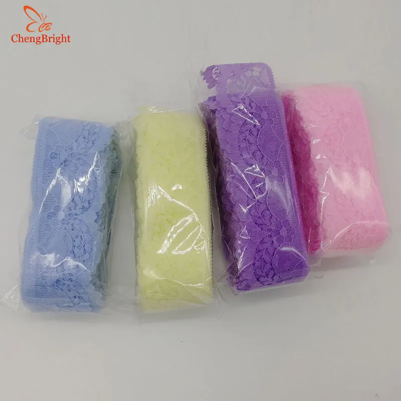 CHENGBRIGHT 300 ярдов 40 мм рулон кружевной ленты отделка Кружева Сделай Сам вышитое