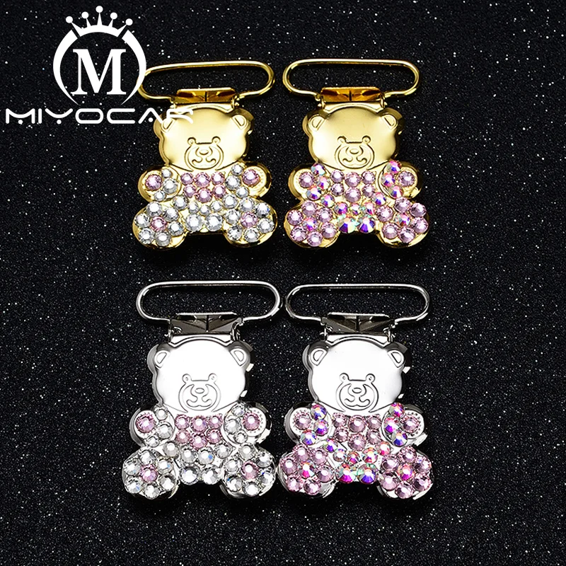 MIYOCAR специальный дизайн bling bear Форма соска зажим держатель хорошее качество