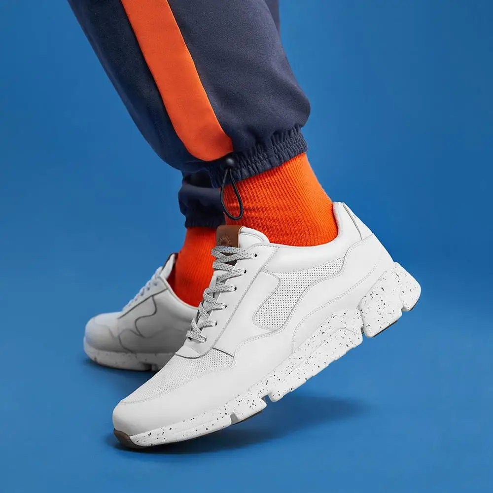 Xiaomi Youpin Men Ultralight Sneaker Fashion White Casual Sport Shoes Qimian Design Shock Absorption Breathable Male | Обувь
