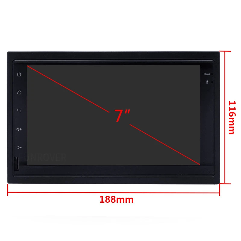 Автомобильный dvd плеер Funrover 2 din Android стерео gps навигация в приборной панели Wi Fi