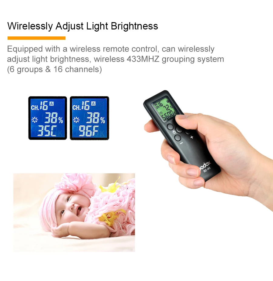 Godox светодиодный видео светильник SL-60W SL60W 5600K белая версия видео светильник непрерывный светильник Bowens крепление для студийной видеозаписи