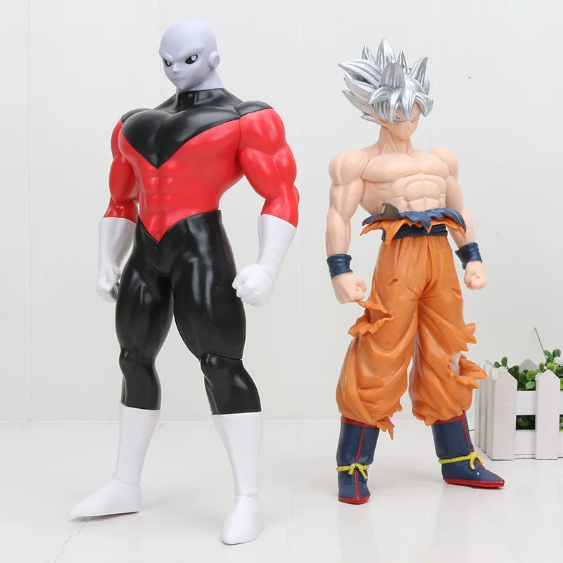 30 см Большой размер аниме Dragon Ball z Super Goku Jiren Ultra Instinct Son Goku Dragon Ball ПВХ фигурка Коллекционная модель игрушки