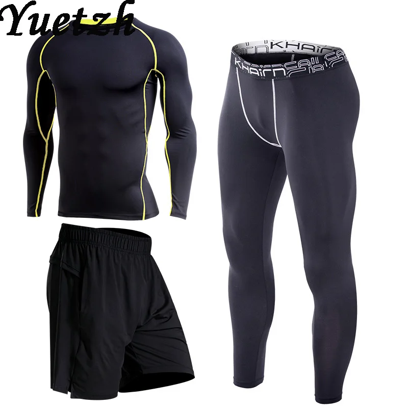 Новый мужской спортивный костюм спортивная одежда для фитнеса русская