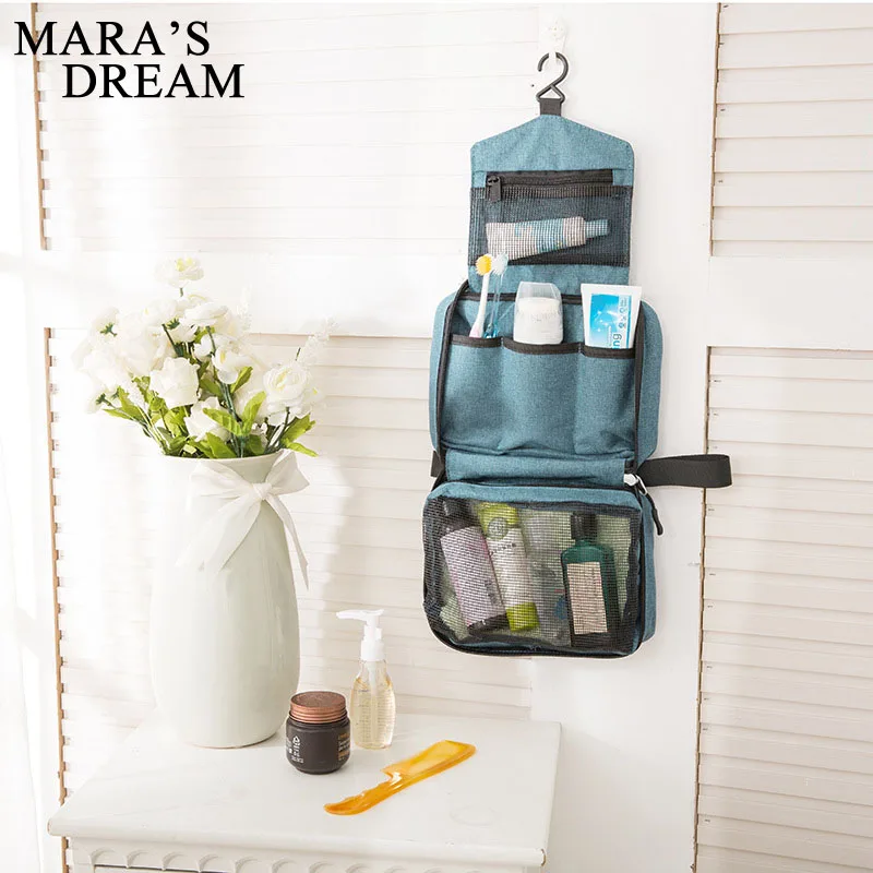 

Mara's Dream Women Cosmetic Cases quality waterproof canvas Multifunction Women wash bag storage bag causal simple Women bag