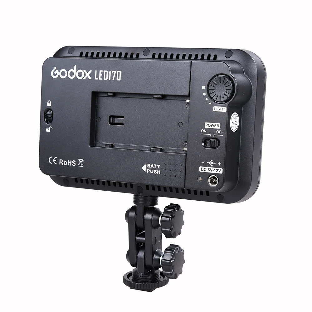 Видеолампа Godox LED170 для Nikon Canon Pentax Свадебная видеосъемка фото журналистская +