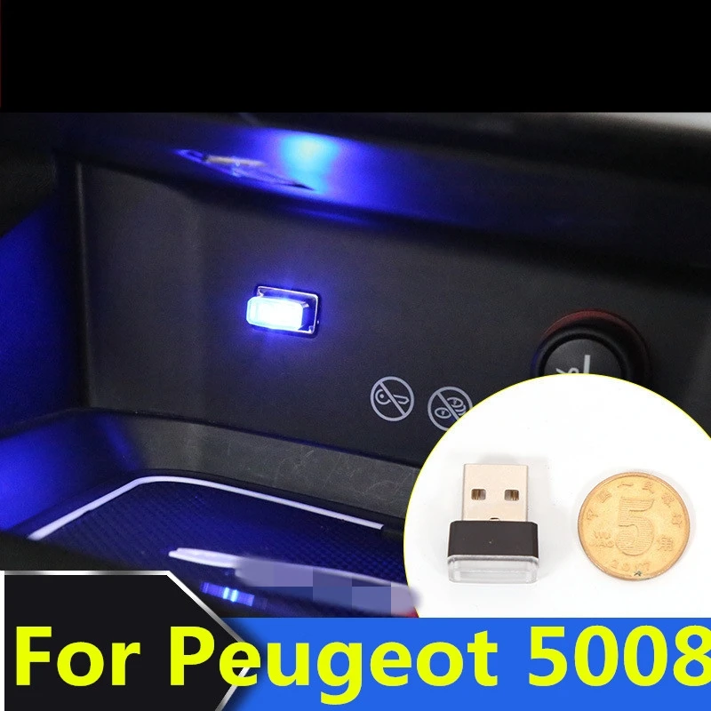 USB LED мини беспроводной Автомобильный интерьер окружающее освещение атмосфера