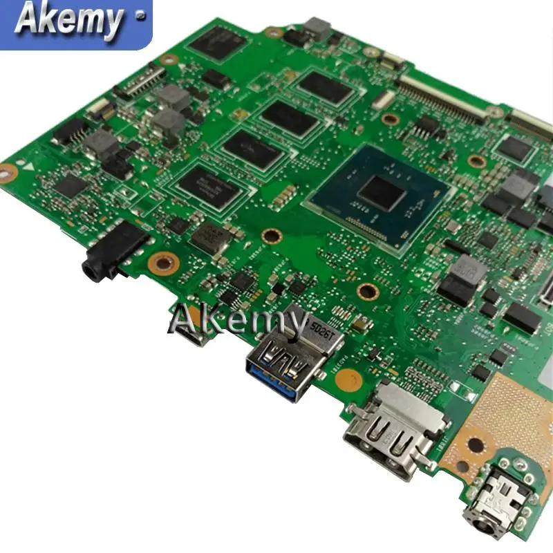 Akemy E403SA материнская плата для For Asus E403S работает 100% тест Оригинал N3700 4 ядра 2G RAM 64G SSD