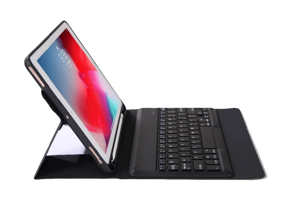 Чехол для iPad 2018 2017 9 7 WiFi Bluetooth клавиатура кожаный чехол Air 2 1 ультра тонкий Fundas с