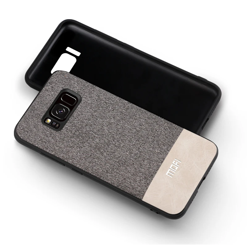 MOFi чехол для samsung S8 задняя крышка для samsung galaxy note 8 чехол силиконовый край note8 coque capas для galaxy s8+ чехол