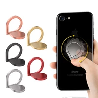 holder finger ring metal mobile phone stand holder for iphone 5 5s 6 6p 9 x 8 7 plus magnetic phone ring round car mount stand