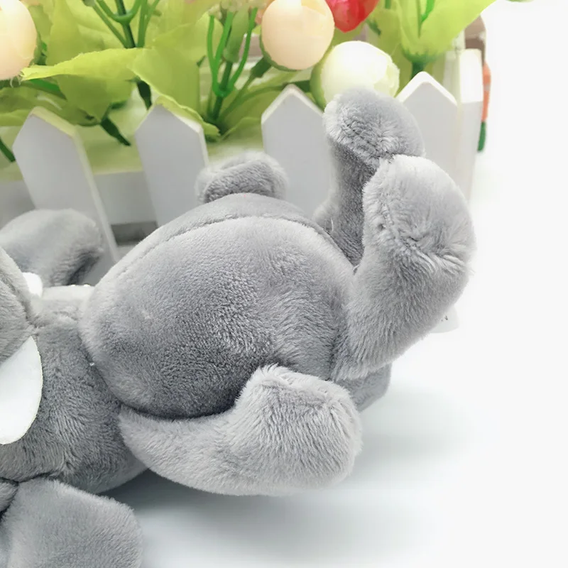 10 см Милая подвеска в виде слона плюшевые игрушки Kawaii сумка брелок на рюкзак мягкие животные плюшевые куклы для детей игрушки для детей Подарки