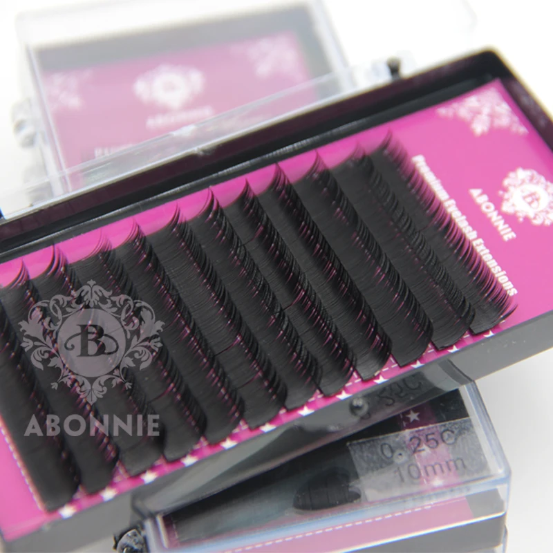 2 набор коробок норка наращивание ресниц супер мягкие тип черный локон