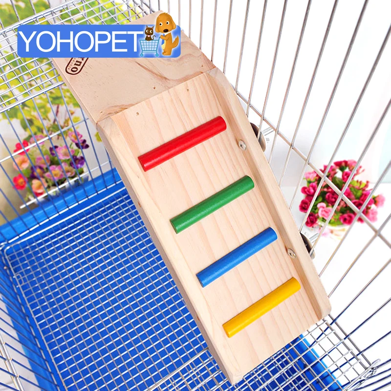 Totoro морская свинка хомяк Красочные противоскользящие деревянные игрушки дом