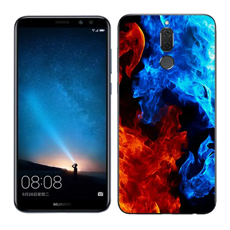 Мягкий силиконовый чехол 5 9 дюйма для Huawei Nova 2i блестящий телефона Mate 10 Lite / nova Maimang 6