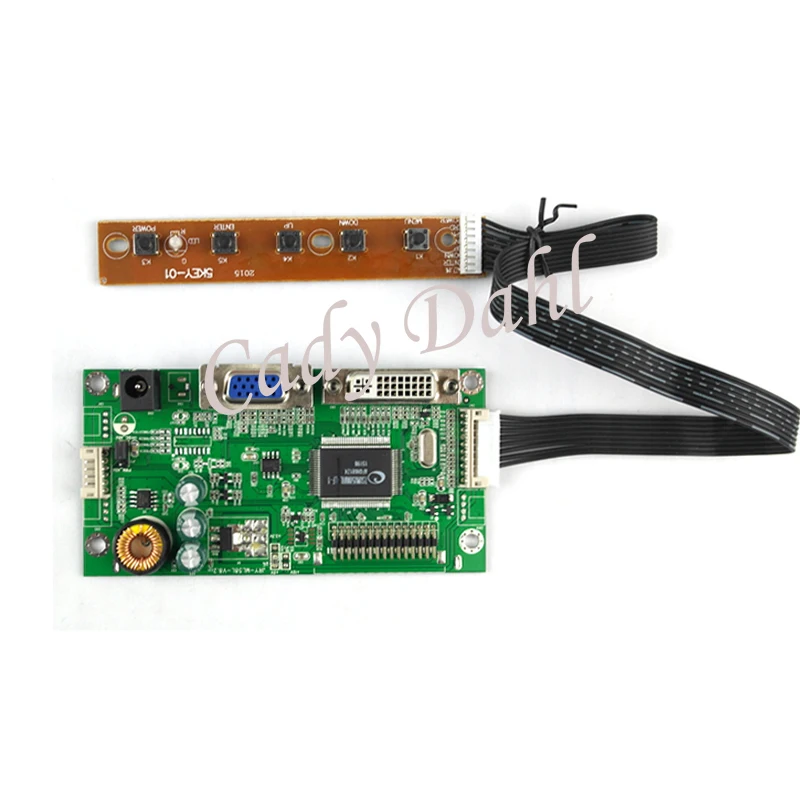 Плата контроллера монитора VGA DVI LVDS комплект сделай сам для Raspberry PI 3 17 47 дюймов ЖК