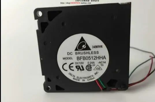 Оптовая продажа: трехлинейный центробежный турбинный вентилятор Delta BFB0512HHA 5010 12В 0.24A 5 см Оптовая продажа: трехлинейный центробежный турбинный вентилятор Delta BFB0512HHA 5010 12В 0.24A 5 см