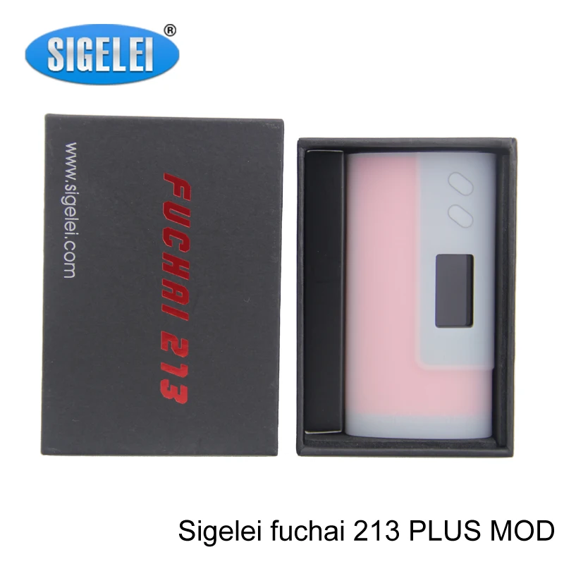 1 шт. Оригинал sigelei fuchai 213 плюс mod Вт TC VAPE Электронные сигареты испаритель подарок VS