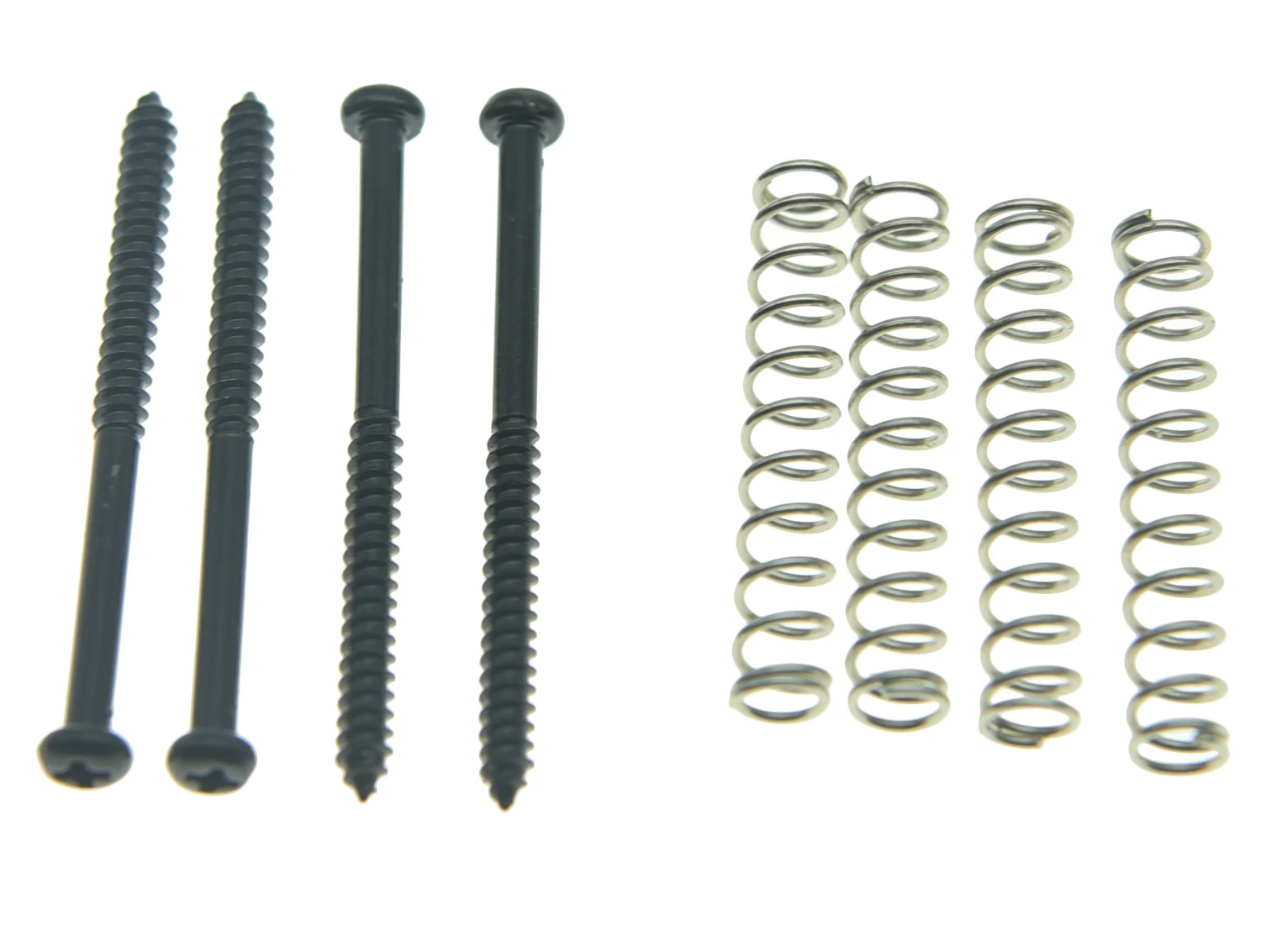 50 шт./упаковка винты и пружины для сбора бас гитары|pickup springs|guitar pickuppickup mounting screws |