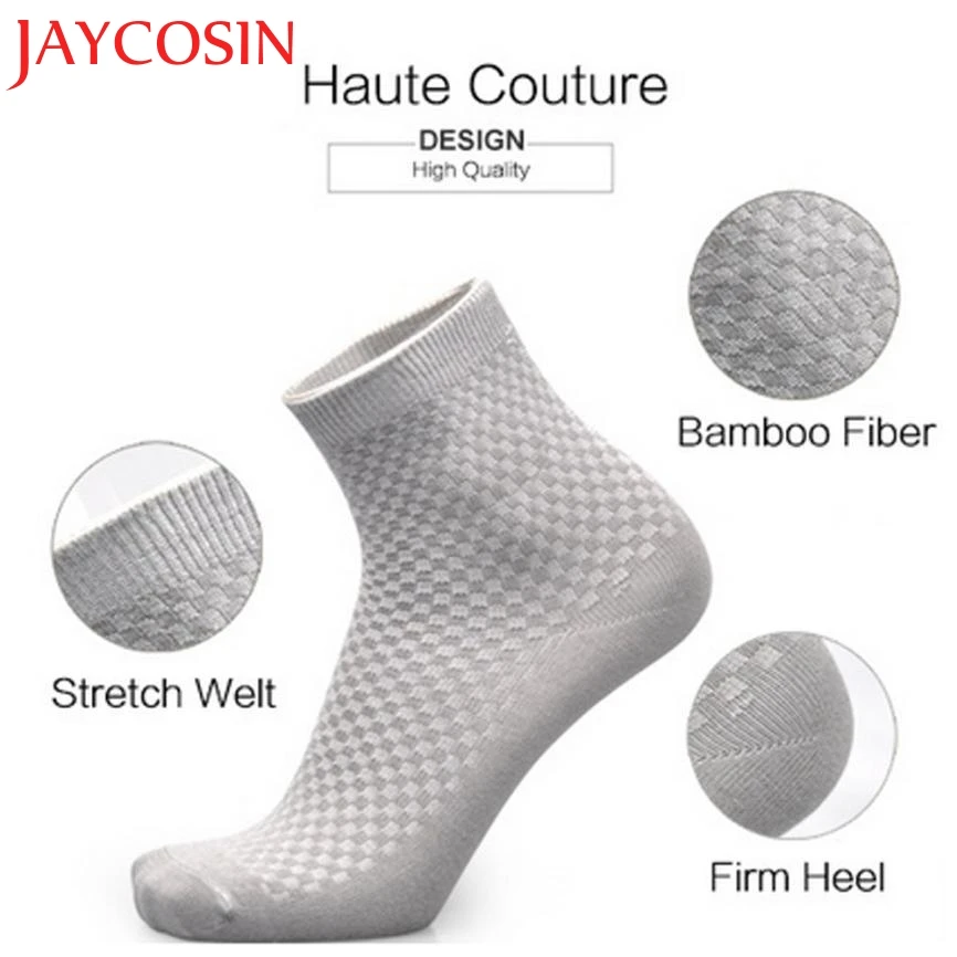 JAYCOSIN 2018 новые удобные носки из бамбукового волокна повседневные бизнес