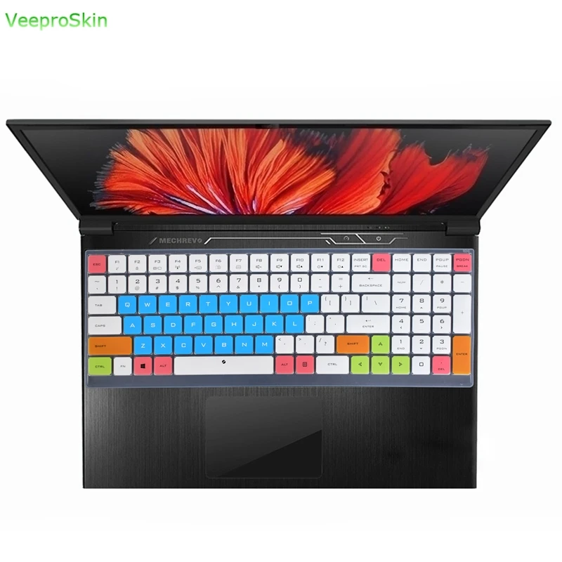 Силиконовый защитный чехол для клавиатуры MECHREVO Z2 Mechanical Revolution Deep Sea Ghost 15 6