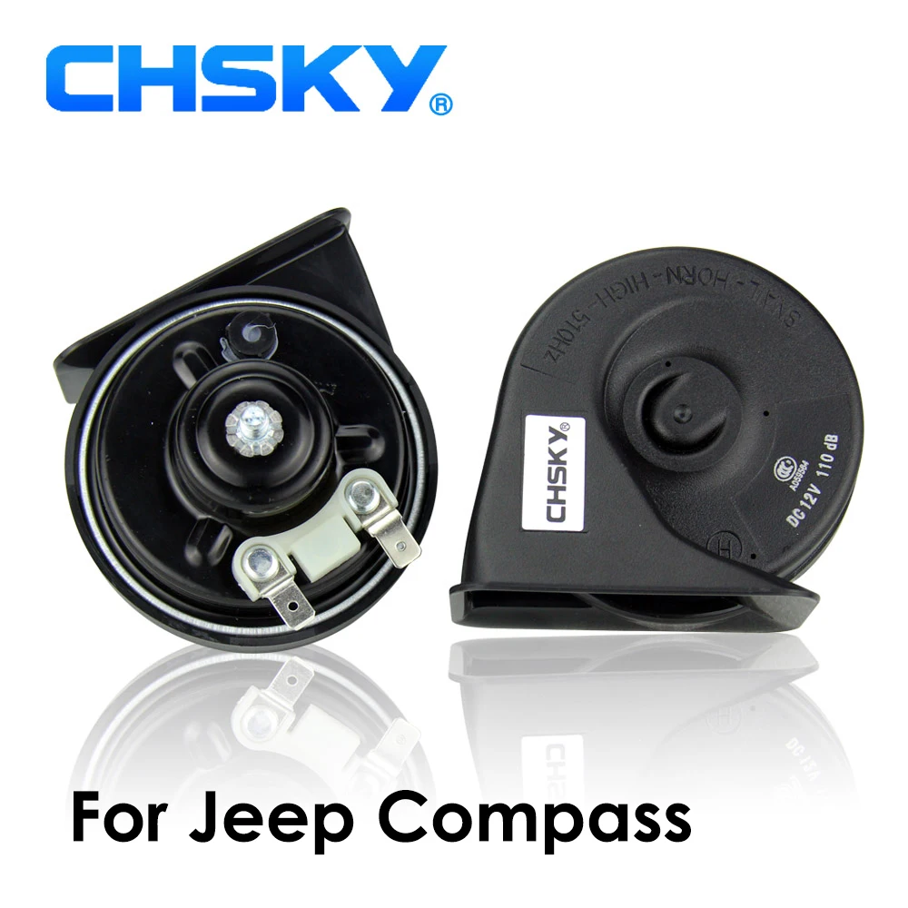 Автомобильный рожковый сигнал CHSKY автомобильный типа улитки для Jeep Compass 2006 до