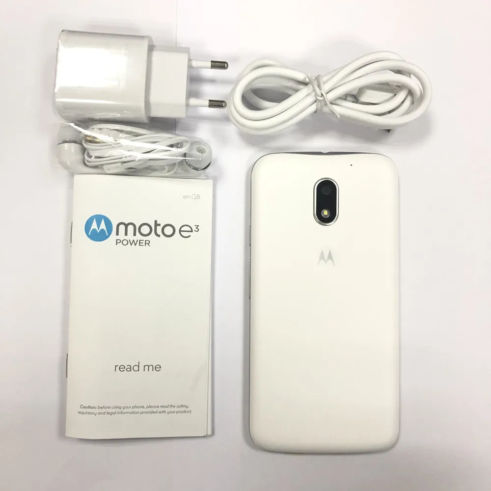Смартфон Motorola Moto E3 power 5 0 дюйма 2 ГБ 16 четырёхъядерный аккумулятор MT6735 3500 мАч на